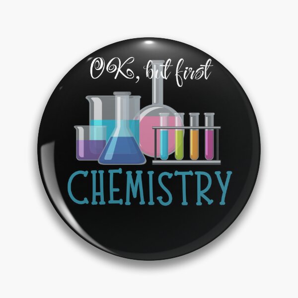 Item preview, Funny Chemist OK But First Chemistry Atoms Molecules Science designed and sold by MagicSD Designs.