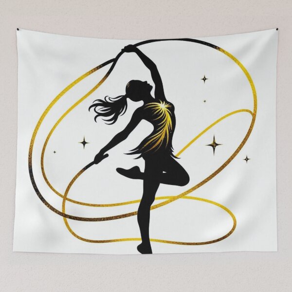 Item preview, Rhythmic gymnastics girl. designed and sold by growing-mom.