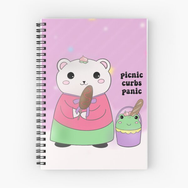 Item preview, bear and frog goes picnic designed and sold by Seojuandfriends.