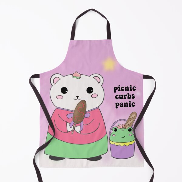 Item preview, bear and frog goes picnic designed and sold by Seojuandfriends.
