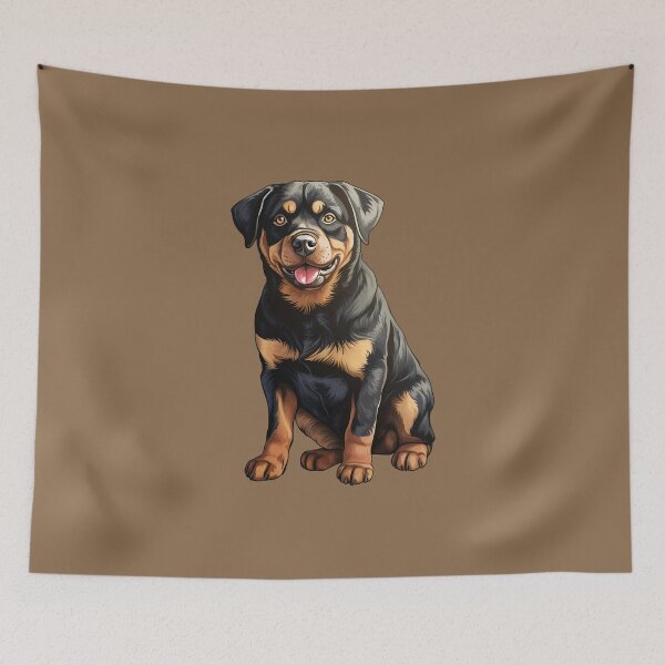 Item preview, Rottweiler Puppy Dog Drawing  designed and sold by meganohm.