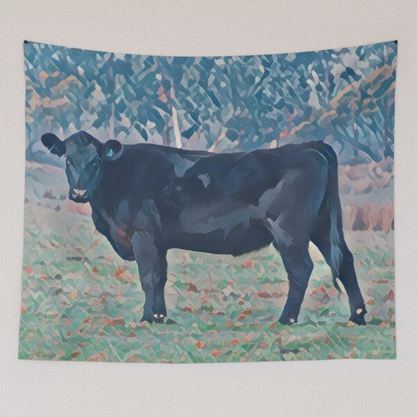 Item preview, Black Angus Cow  designed and sold by TheAnimalZ00.