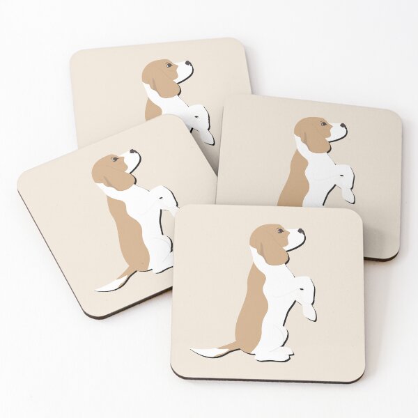 Item preview, Beagle limón sentado erguido designed and sold by stefmoss.