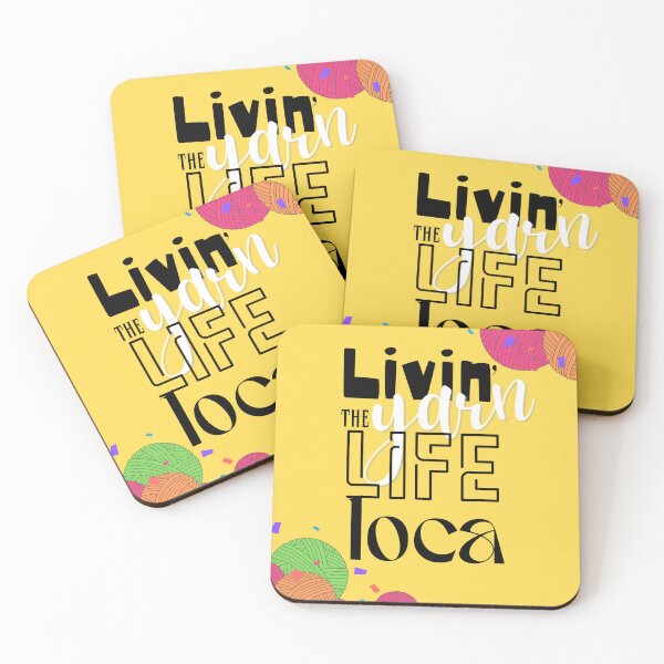 Item preview, Livin the Yarn Life Loca designed and sold by runawaycrochet.