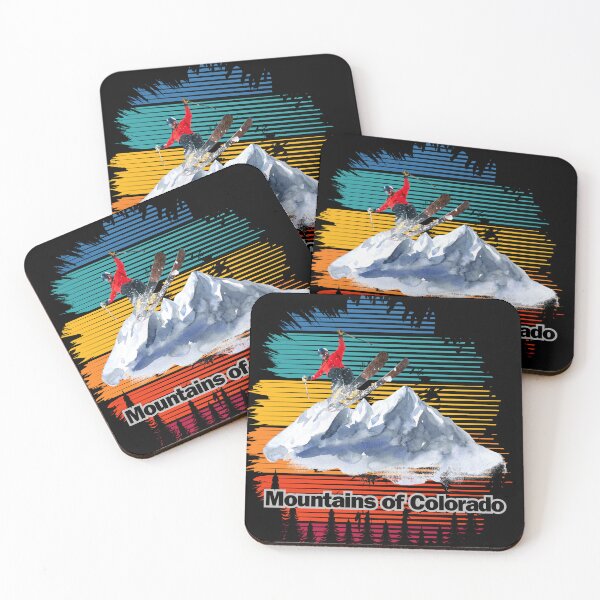 Item preview, Ski resort in Colorado,Mountains of Colorado. designed and sold by attakorn.