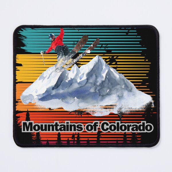 Item preview, Ski resort in Colorado,Mountains of Colorado. designed and sold by attakorn.
