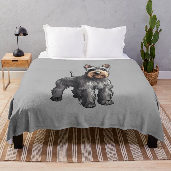 Item preview, Cute Grey Scottish Terrier Puppy Dog Drawing designed and sold by meganohm.