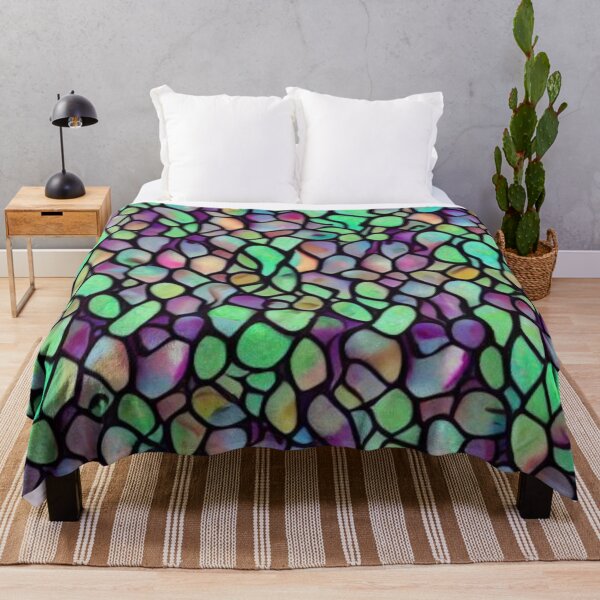 Item preview, Colorful Abstract Abalone Shell Pattern designed and sold by calibrit.