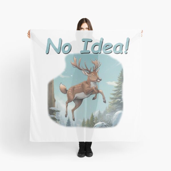 Item preview, No Idea, Cartoon deer designed and sold by TimeBender.
