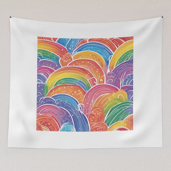 Item preview, Rainbow World designed and sold by cozyvintage.