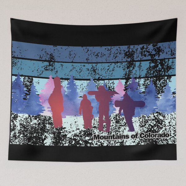 Item preview, Ski resort in Colorado,Mountains of Colorado. designed and sold by attakorn.