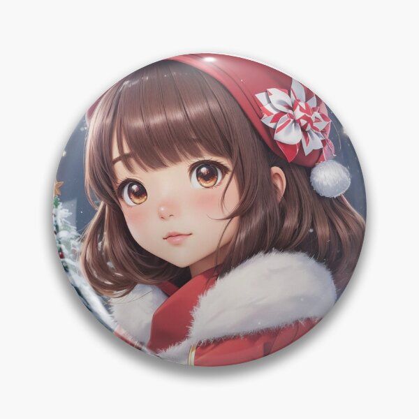 Item preview, Christmas Celebration 1: Girl Embracing the Seasonal Joy designed and sold by Kumahimeco.