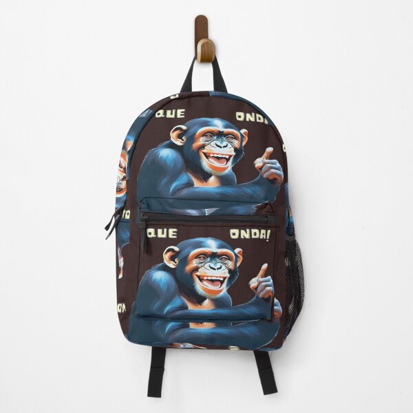 Item preview, happy chimpanzee designed and sold by RockyRambobo.
