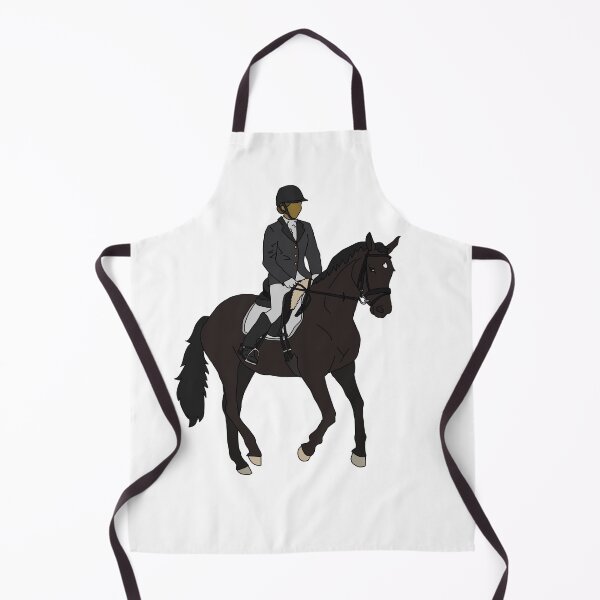 Item preview, Dressage Cantering Horse and Rider designed and sold by Abby Art Studio.