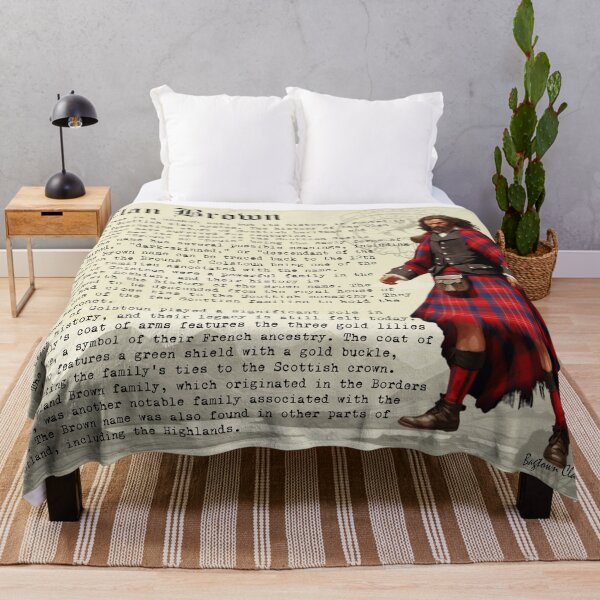 Item preview, Clan Brown Scottish History  designed and sold by BagTown Clans.