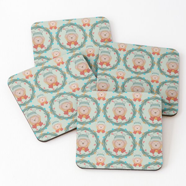 Item preview, Sheep Wreath Christmas Pattern designed and sold by I Am Cuta.