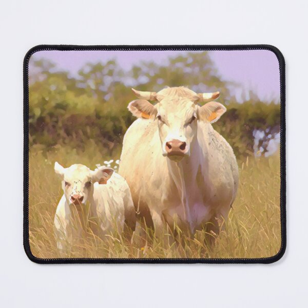 Artikelvorschau, Charolais-Kuh-Malerei entworfen und verkauft von TheAnimalZ00.
