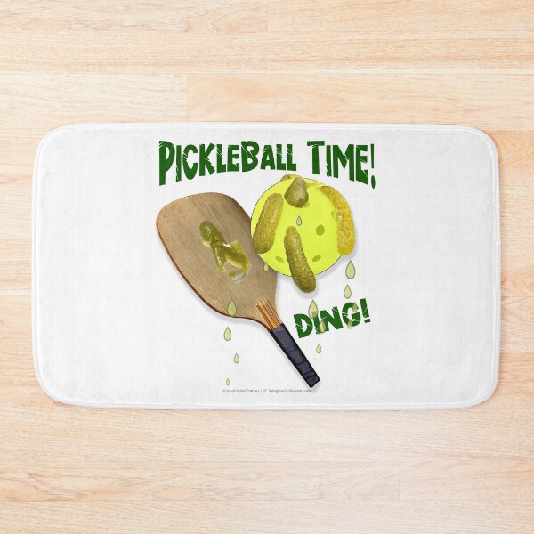 Item preview, Pickleball Time… Ding! -  For Light Backgrounds designed and sold by The Imagination Source™.