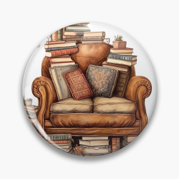 Item preview, Cozy Book Nook designed and sold by AI-Imaginings.