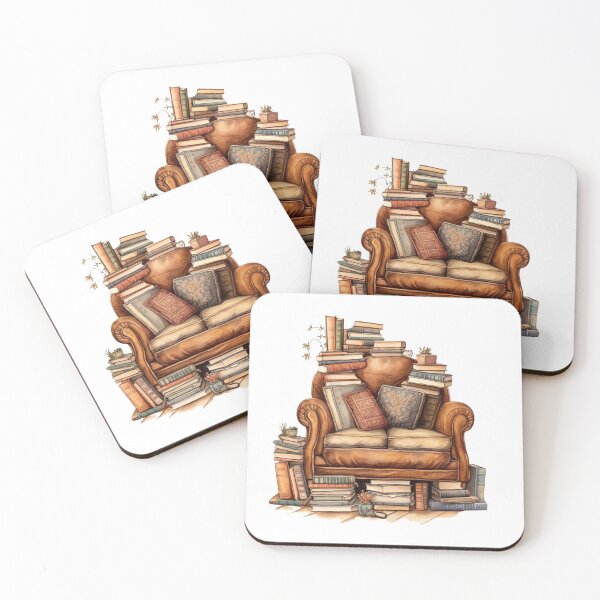 Item preview, Cozy Book Nook designed and sold by AI-Imaginings.