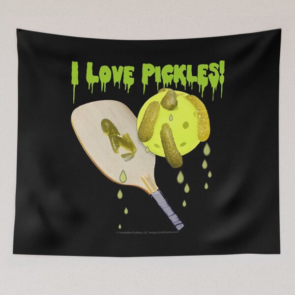 Item preview, Pickleball Time… Ding! -   For Dark Backgrounds designed and sold by The Imagination Source™.