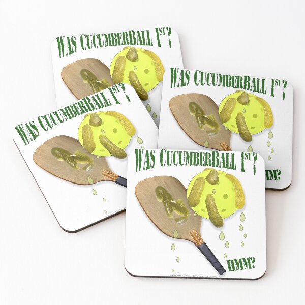 Item preview, Was CucumberBall 1st?-  For Light Backgrounds designed and sold by The Imagination Source™.