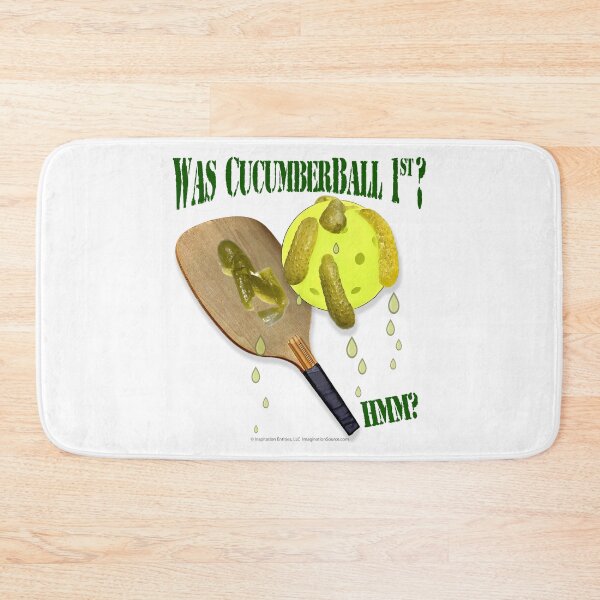 Item preview, Was CucumberBall 1st?-  For Light Backgrounds designed and sold by The Imagination Source™.