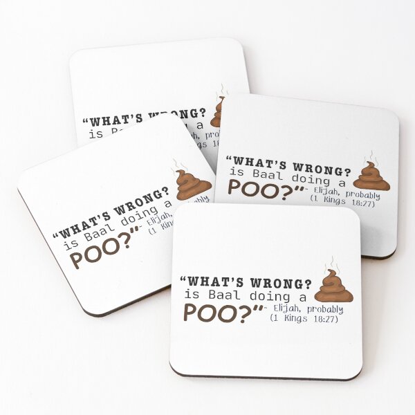 Item preview, Elijah Taunting Prophets of Baal designed and sold by acceptablewords.