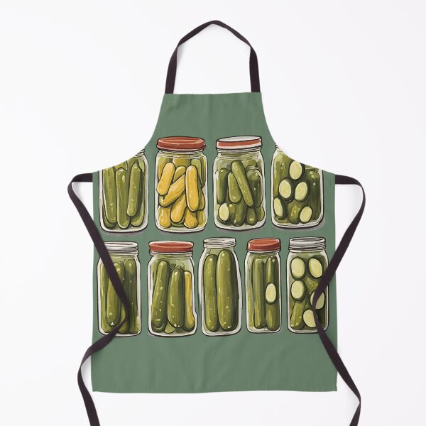 Item preview, Jars of pickles designed and sold by cozyvintage.