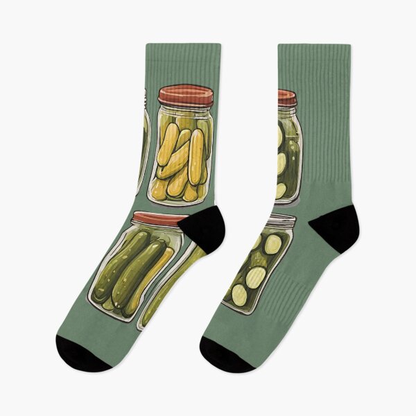 Item preview, Jars of pickles designed and sold by cozyvintage.