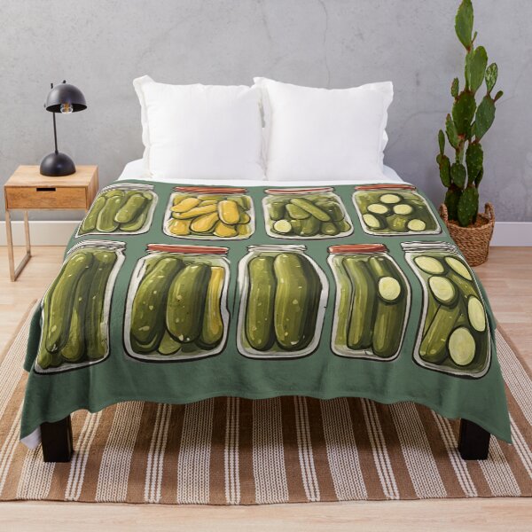 Item preview, Jars of pickles designed and sold by cozyvintage.