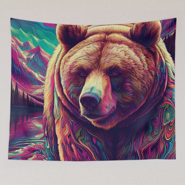 Artikelvorschau, Grizzly Art #5 | Grizzly-Liebhaber entworfen und verkauft von ksgraphics222.