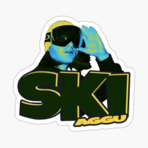 Ski Aggu im 1LIVE Fragenhagel Sticker