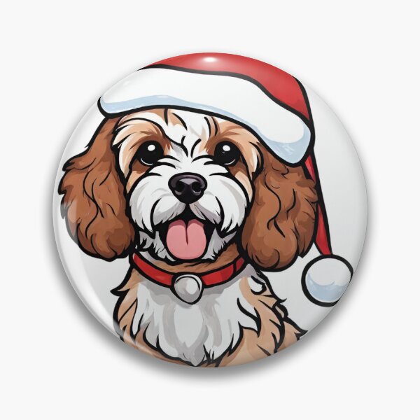 Item preview, Lindo perro cockapoo navideño designed and sold by gillys.