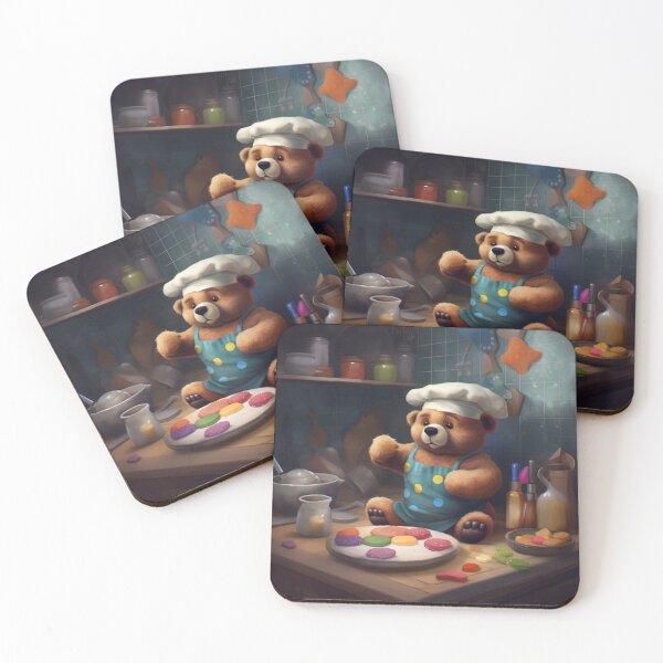 Item preview, CHef Bear - Buttons designed and sold by Highlandkings.