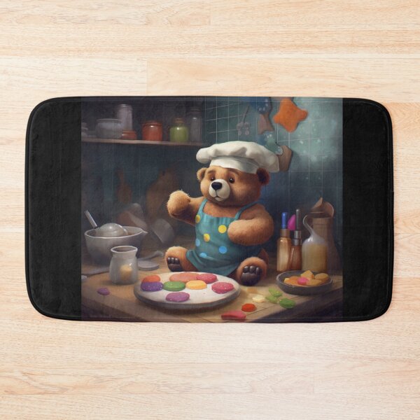 Item preview, CHef Bear - Buttons designed and sold by Highlandkings.