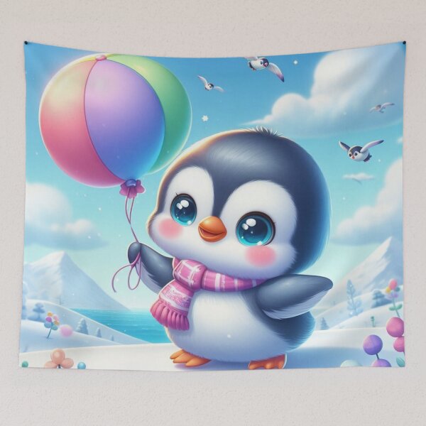 Artikelvorschau, Pinguine und Luftballons. entworfen und verkauft von growing-mom.