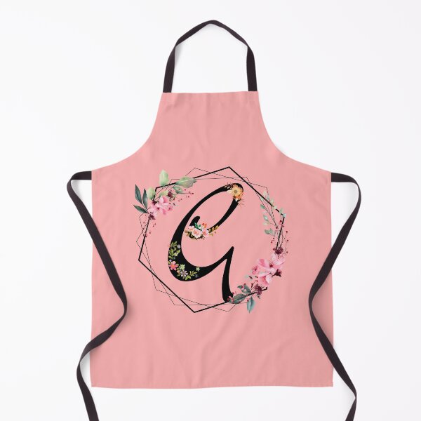 Item preview, G monogram flowers, watercolor designed and sold by OmikronStore.