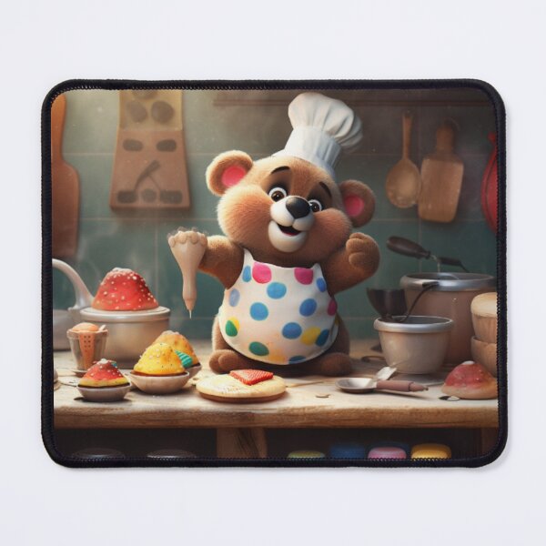 Item preview, Chef Bear - Blossom designed and sold by Highlandkings.
