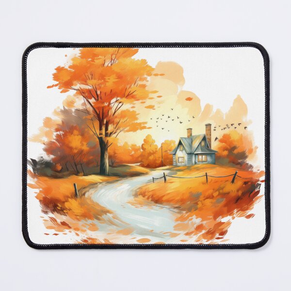 Item preview, Autumn Leaves Watercolor Vector: Cozy Seasonal T-shirt Design designed and sold by Huycao211.