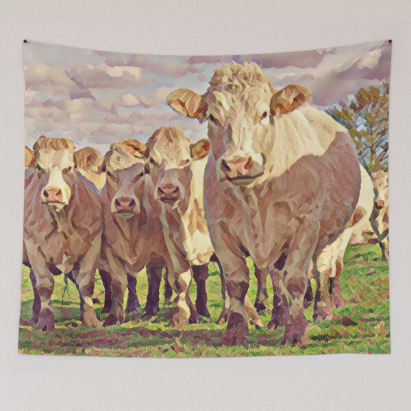 Item preview, Charolais Cattle Ranch designed and sold by TheAnimalZ00.