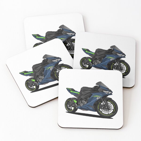 Item preview, Kawasaki Ninja ZX25r Blue Green Version designed and sold by vektoranda.