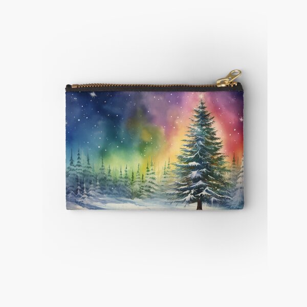 Item preview, Aurora borealis light landscape designed and sold by Art by Lilia.