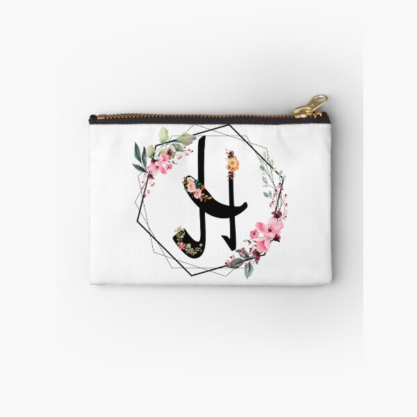 Item preview, H monogram flowers, watercolor designed and sold by OmikronStore.