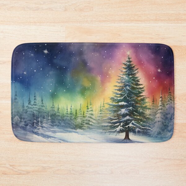 Item preview, Aurora borealis light landscape designed and sold by Art by Lilia.