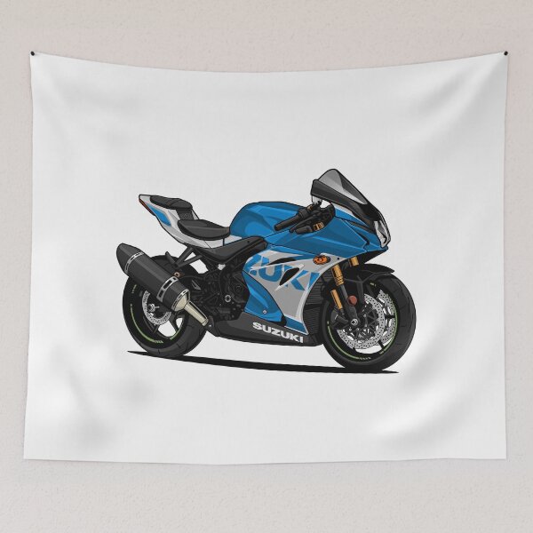 Item preview, Suzuki GSX-R1000R Blue designed and sold by vektoranda.