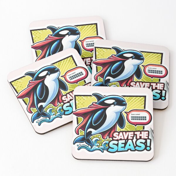 Item preview, orca save the seas designed and sold by CoussaZau.