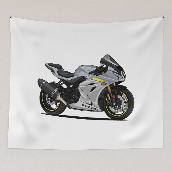 Item preview, Suzuki GSX-R1000R Silver designed and sold by vektoranda.