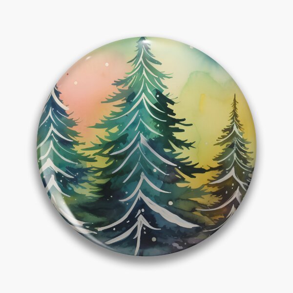 Item preview, Aurora borealis light landscape designed and sold by Art by Lilia.