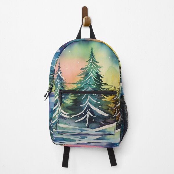 Item preview, Aurora borealis light landscape designed and sold by Art by Lilia.
